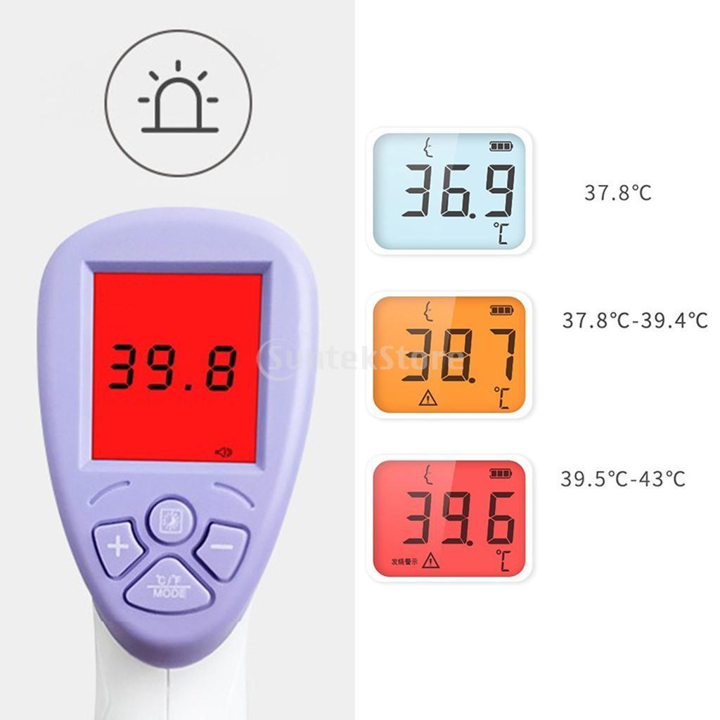 Handheld LCD Backlight Digital Non-contact IR Infrared Forehead Thermometer