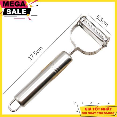 Dụng Cụ Gọt Nạo Vỏ Trái Cây, Củ Quả Inox - Giao Hàng Toàn Quốc
