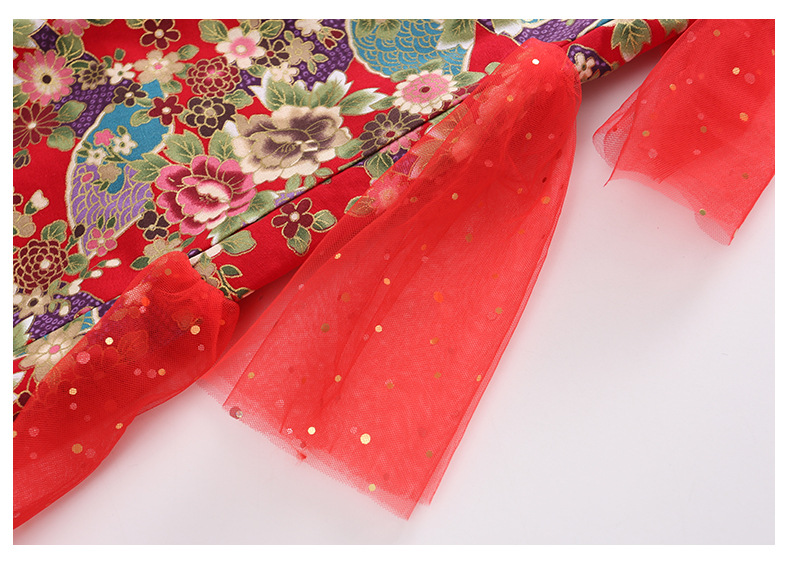 Đầm váy công chúa cổ trang hanfu sườn xám cho bé gái diện lễ tết năm mới đẹp size 100-160 hàng Quảng Châu