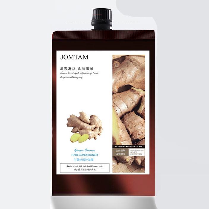 Dầu gội gừng Jomtam Ginger Essence thảo dược mềm mượt giảm gầu cân bằng lượng dầu cho tóc