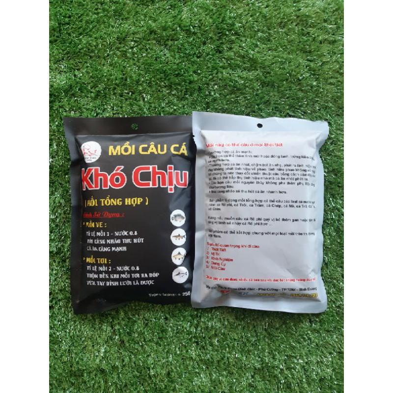 Mồi câu cá Khó Chịu 250gr Câu Tay, Câu Đài