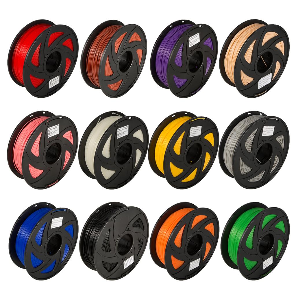 Hilabee 3D Máy In Dây Tóc ABS 1.75 Mm Cho Máy In Và In Bút 12 Màu 5 M