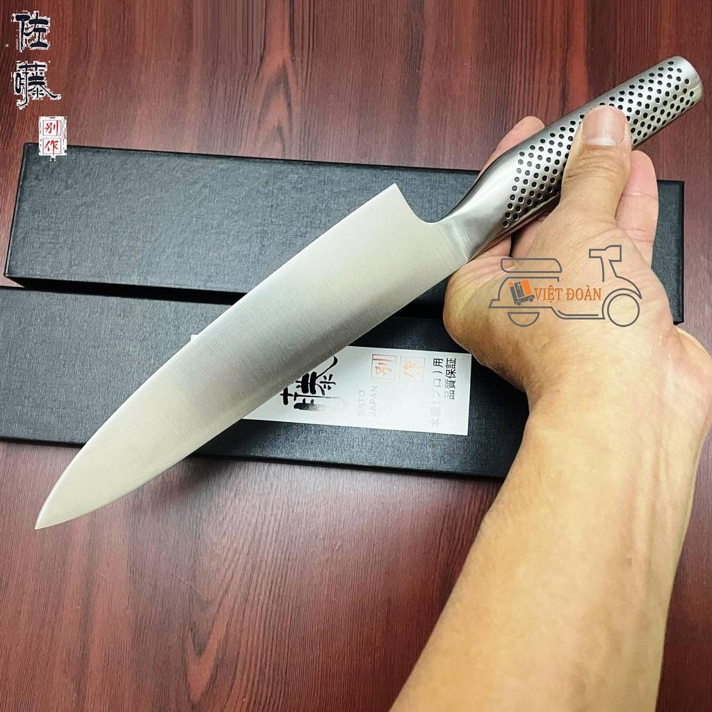 DAO SATO ĐẲNG CẤP SIÊU BÉN Mẫu Mới. Công Nghệ ĐÚC NGUYÊN KHỐI NHẬT BẢN. Dao thái Sashimi, Phi lê