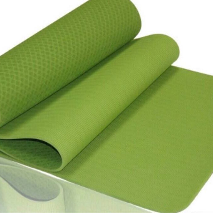 Thảm Yoga TPE 6mm tặng túi dây rút đeo chéo