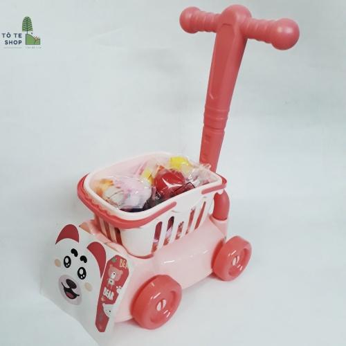 Đồ chơi xe đẩy hoa quả cho bé , xe đẩy hoa quả hình con vật với chất liệu an toàn , các chi tiết to đẹp, sắc nét