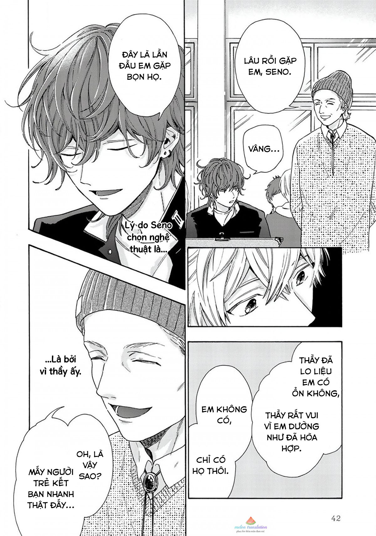 ngôi sao hạng nhất được vẽ bằng nụ hôn chapter 2 9