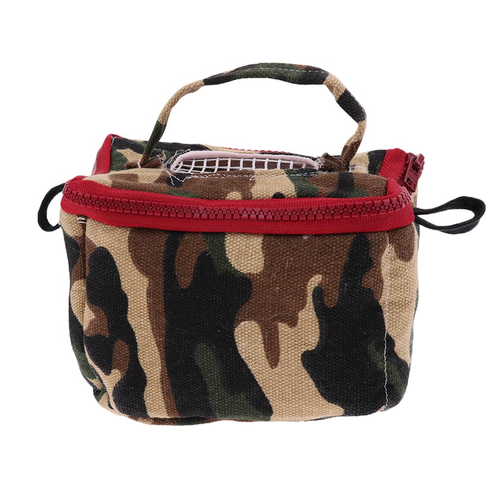 Pet Hamster Carrier Portable Breathable Travel Bag