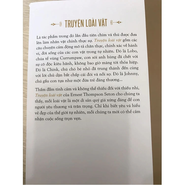 Truyện Loài Vật