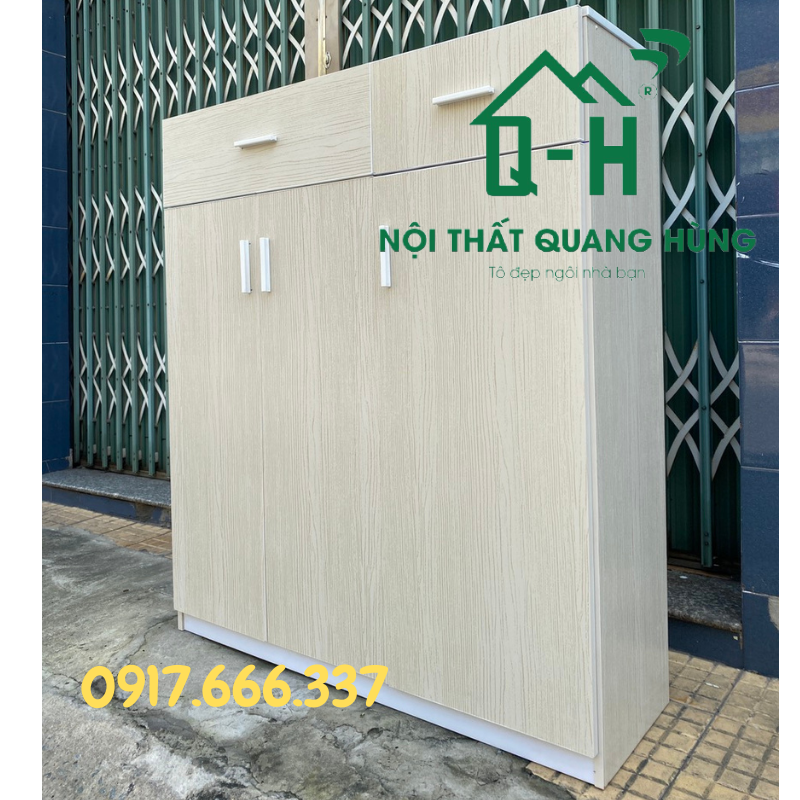 TỦ NHỰA ĐỰNG GIÀY DÉP  MÀU SỒI DÀNH CHO GIA ĐÌNH