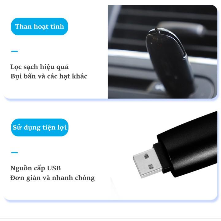 Máy khử mùi ô tô cung cấp ion âm dạng USB tiện dụng EP204