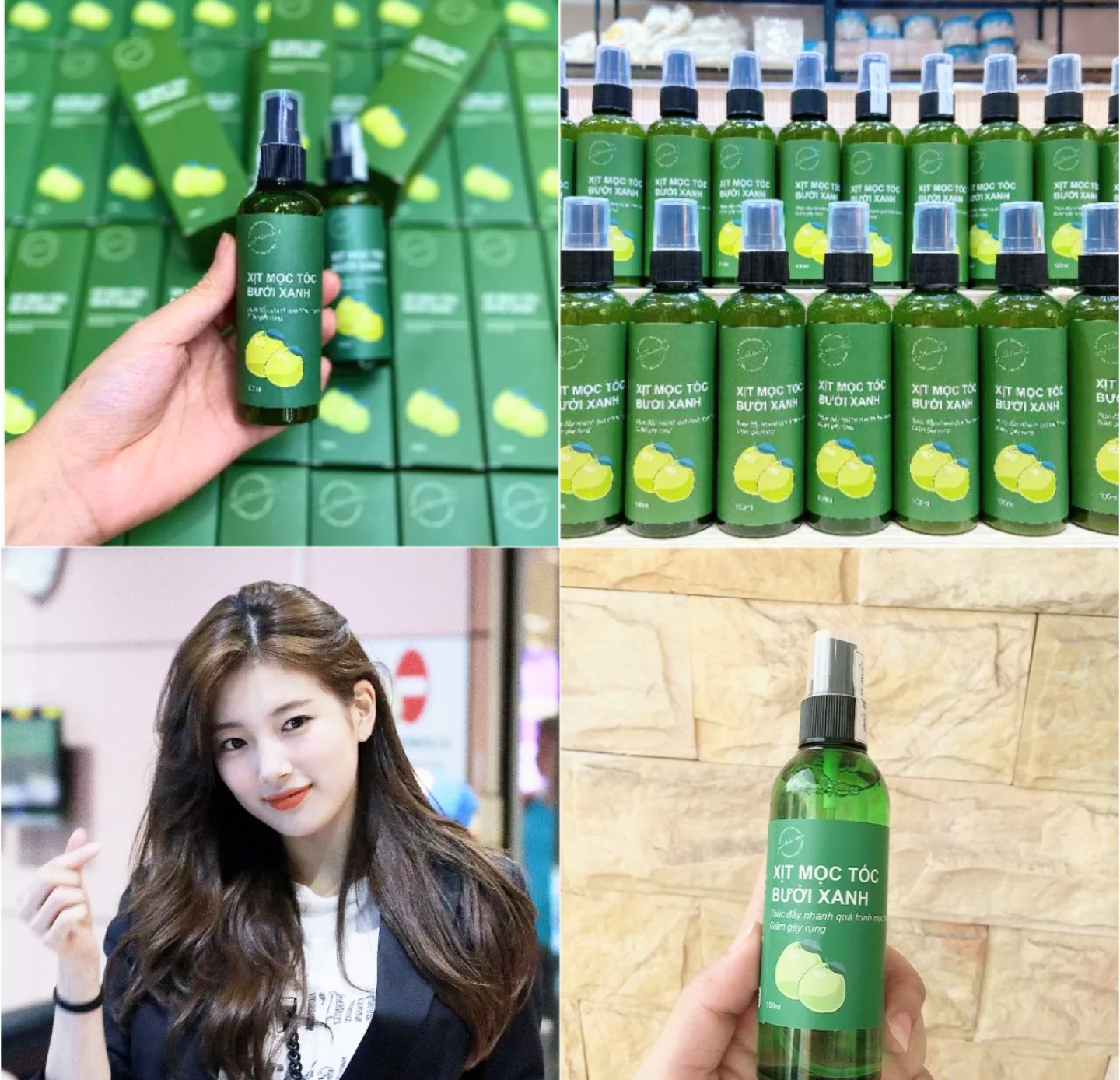SIÊU GIÁ VỚI 1 CHAI TINH DẦU BƯỞI XANH KÍCH THÍCH MỘC TÓC DƯỠNG CHĂM SÓC TÓC HIỆU QUẢ HÀNG CAO CẤP