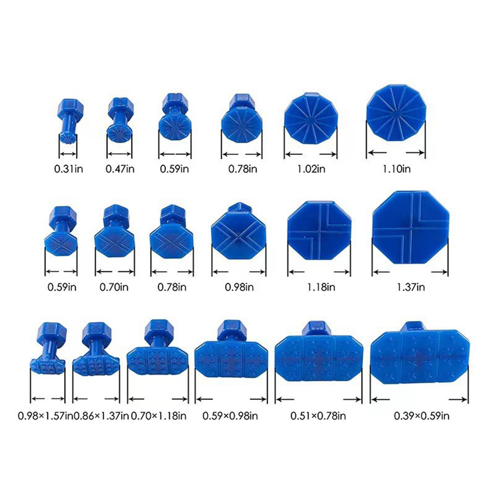 18Pcs Puller Glue Tabs Puller Tabs, Car Repair Tools Set , Removal Pulling Tabs for Automobile Refrigerator