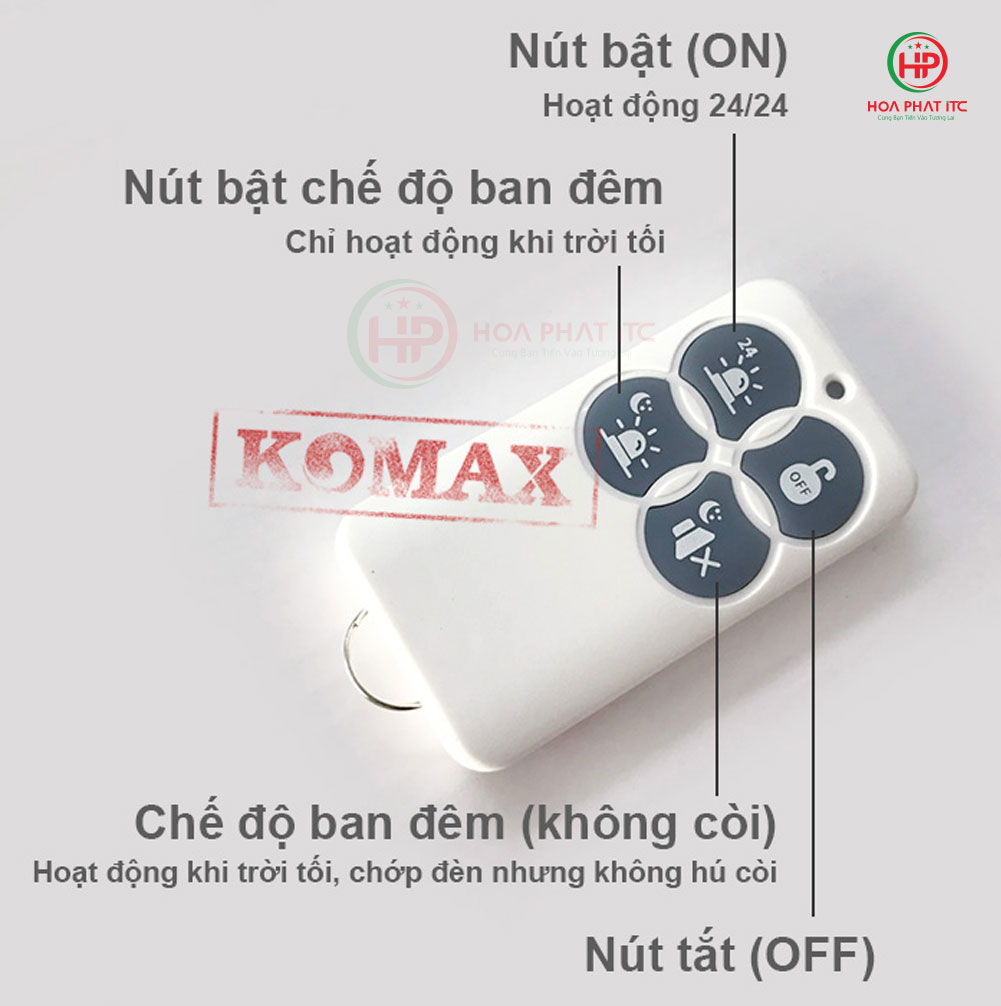 Báo động hồng ngoại năng lượng mặt trời KM-X20 – Chống nước có điều khiển từ xa