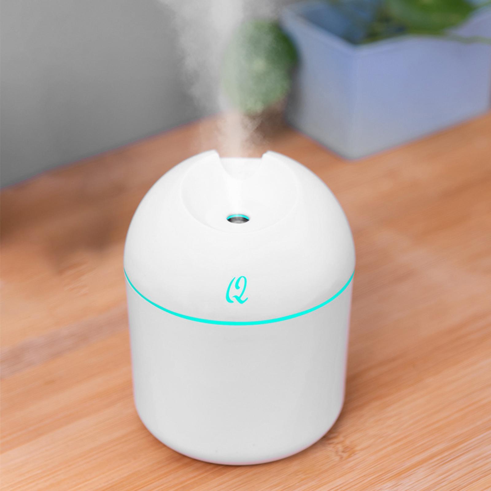 Cute 220ml Portable Mist Humidifier with USB Cable Auto Shut Off Convenient
