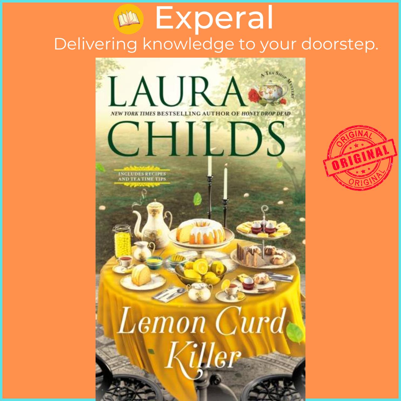 Sách - Lemon Curd Killer by Laura Childs (UK edition, paperback)