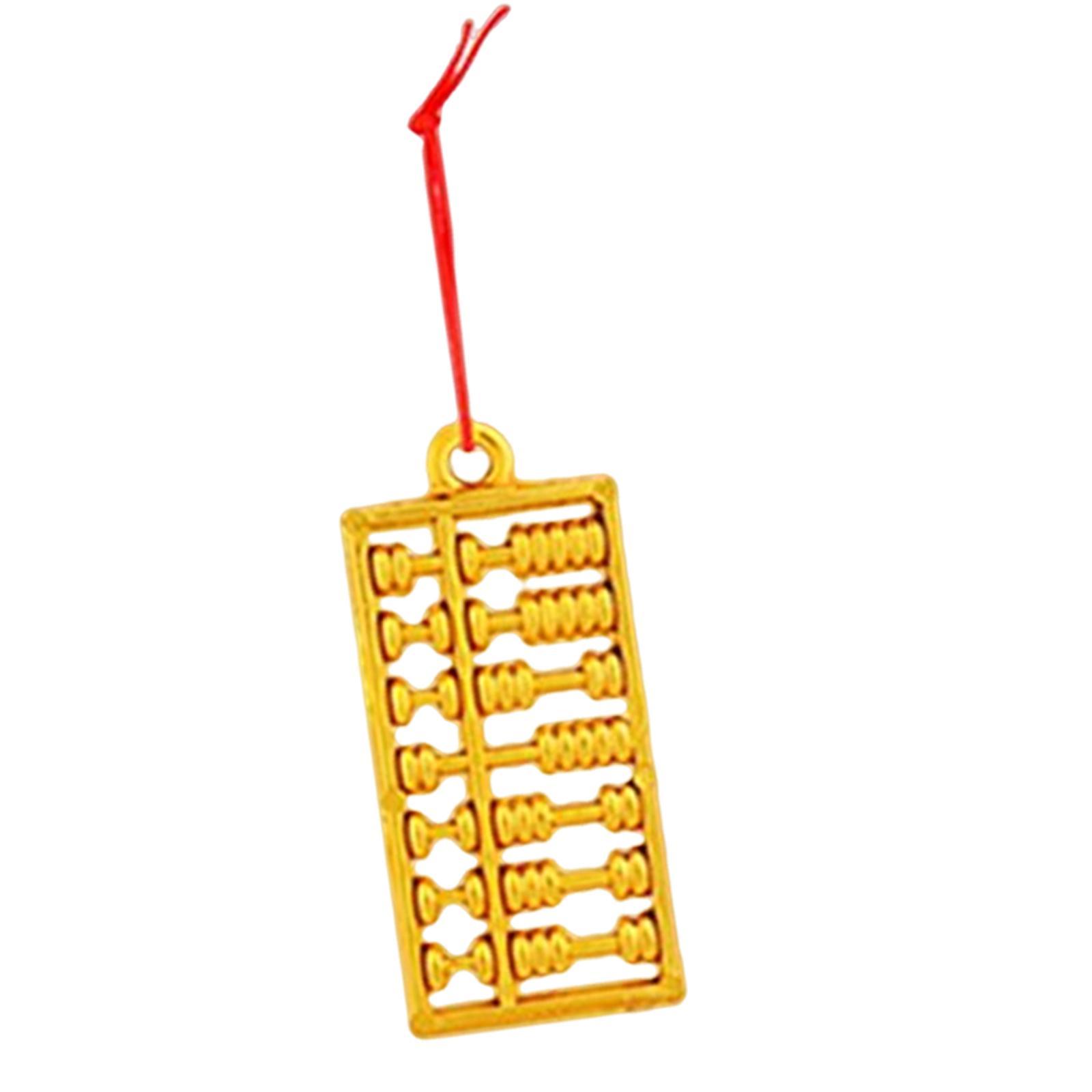 Chinese New Year Decorations Lucky Pendants Hanging Ornaments for Bonsai Home Office Trees