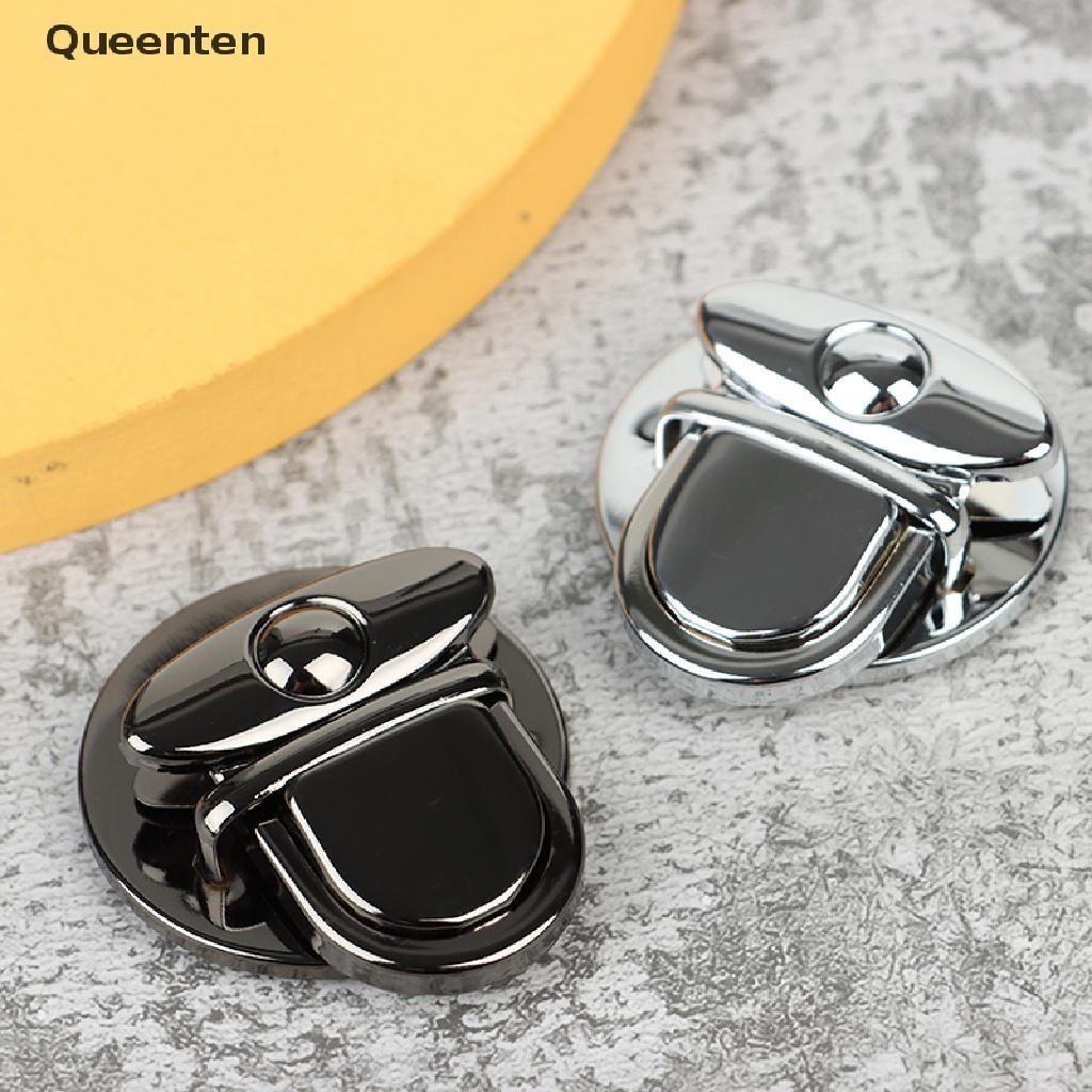 Queenten 2x Metal Lock Bag Case Buckle Clasp For Handbags Shoulder Bags Purse Accessories QT