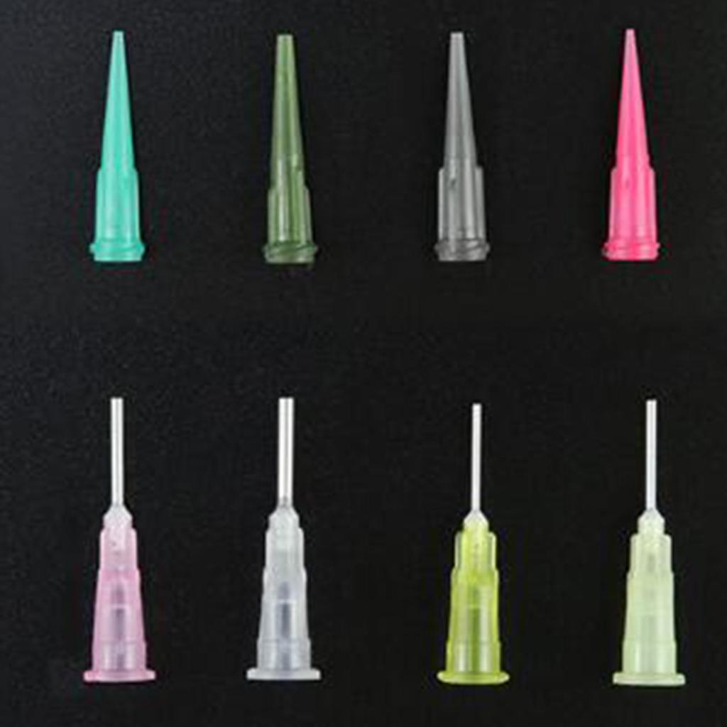 30ml Pigment Glue Oil Syringe Bottles Precision Needle Tips Set