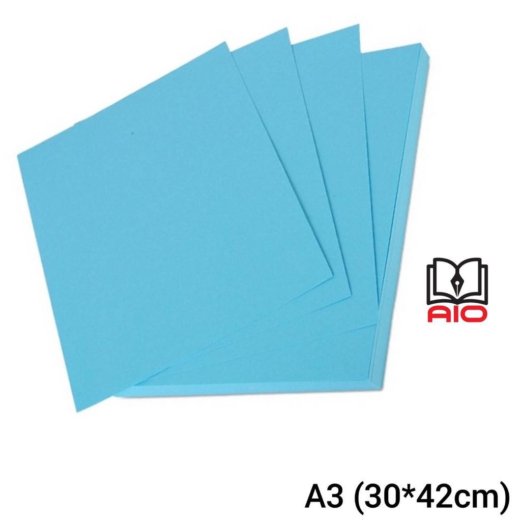 Giấy Bìa màu Thái Lan. Khổ A3. Định lượng 180 gsm ( 100 tờ / xấp)