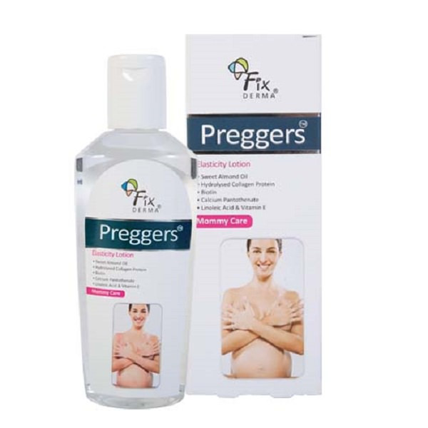 Lotion dưỡng ẩm, giảm vết rạn Fixderma Preggers Elasticity Lotion
