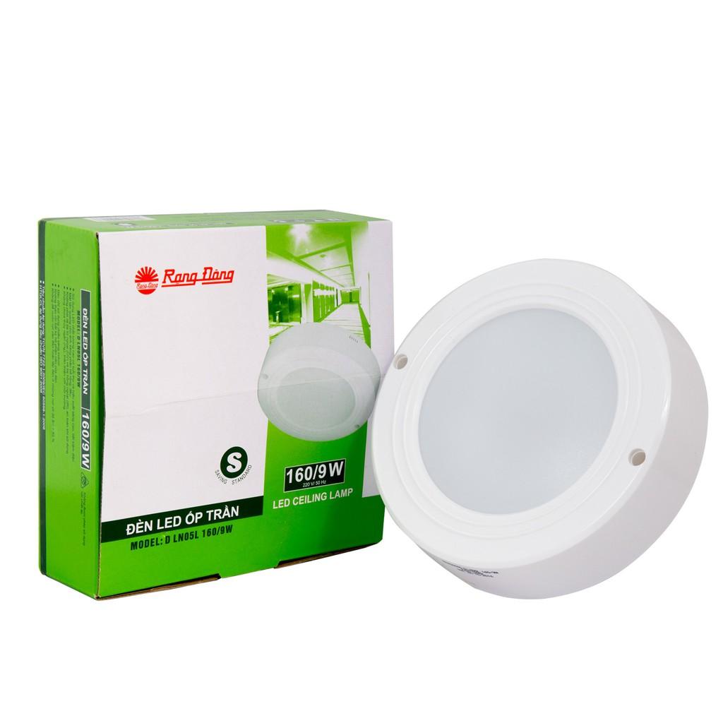 Đèn LED Rạng Đông Ốp trần 9W Model: D LN05L 160/9W