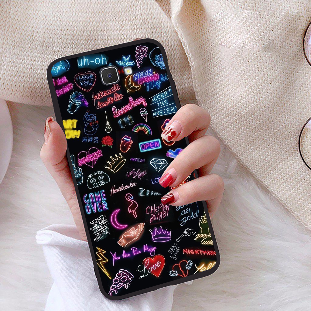 Ốp lưng dành cho Samsung Galaxy J7 Prime viền dẻo TPU Bộ Sưu Tập Phong Cách Tự Do - Hàng chính hãng