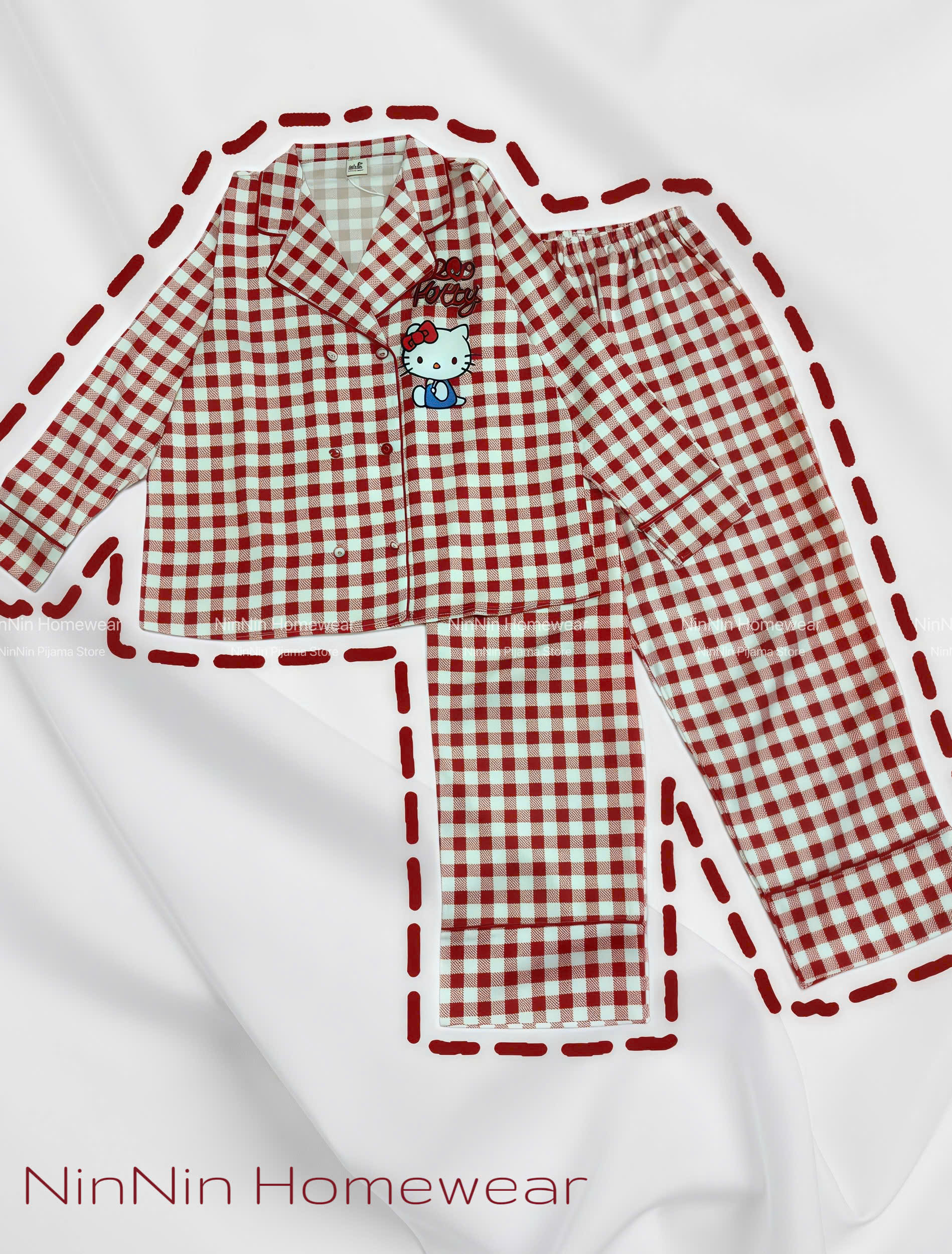 [NN Pijama] [HÌNH THẬT] Đồ ngủ nữ mặc nhà pijama form vest tay dài nút bọc lụa latin cao cấp