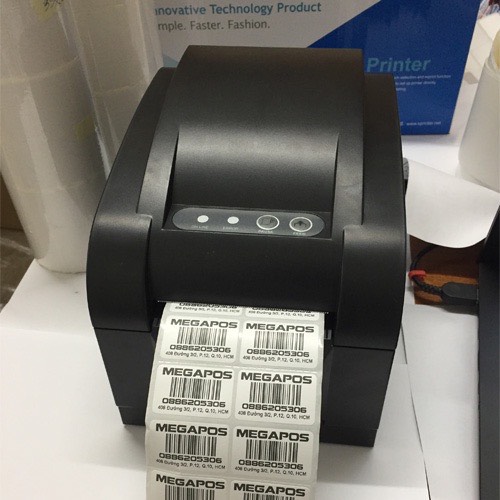 Máy In Mã Vạch Xprinter 350B In Tem Mã Vạch, In Đơn Hàng TMĐT, In Nhãn Sản Phẩm