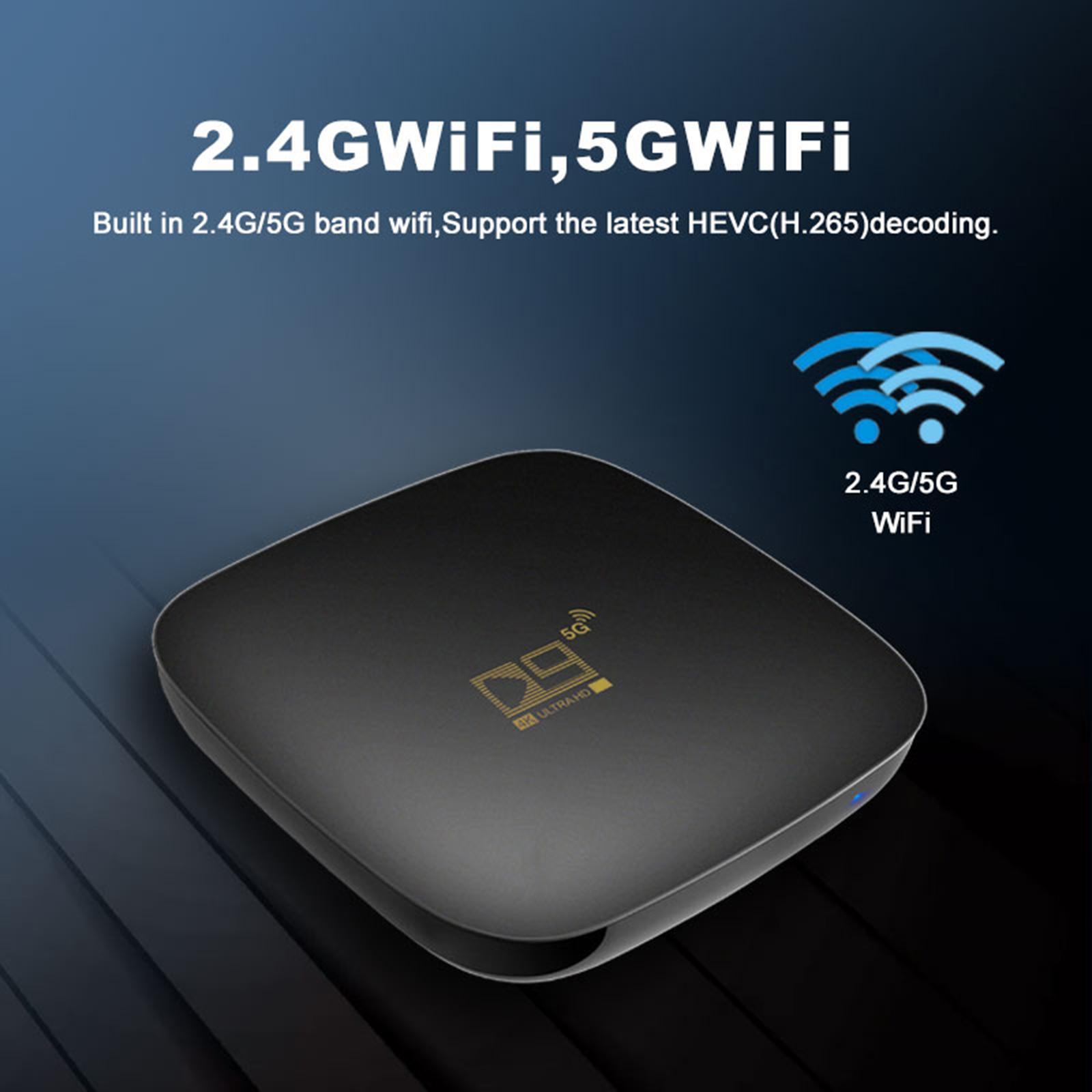 Smart D9 TV Media .4G 5G WIFI 905 Core TV receiver 1080P Set Top