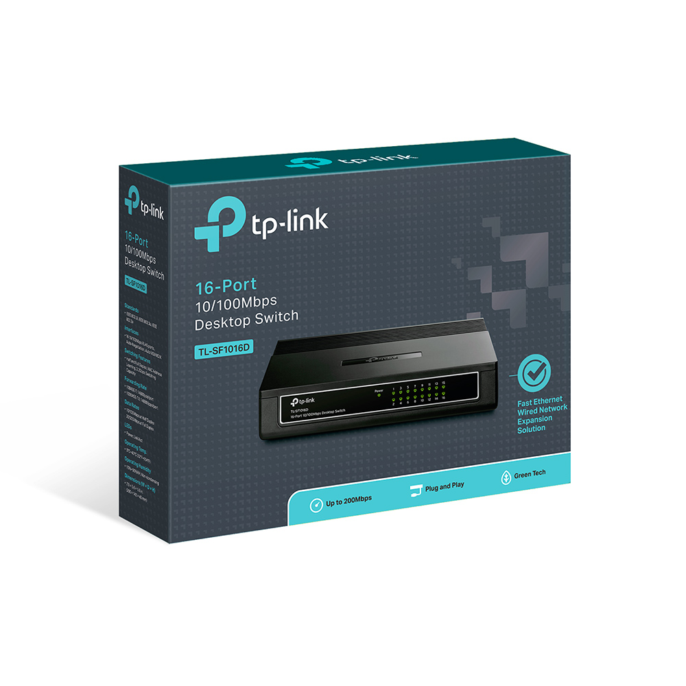 Switch TP-Link TL-SF1016D- Hàng chính hãng