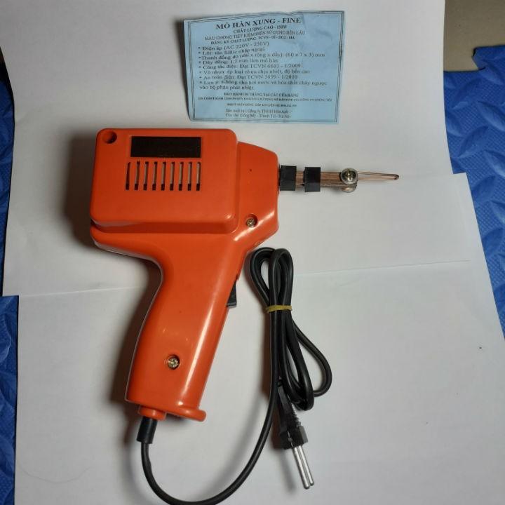 Mỏ hàn chì tặng thiếc hàn - mỏ đỏ kèm chì 100g