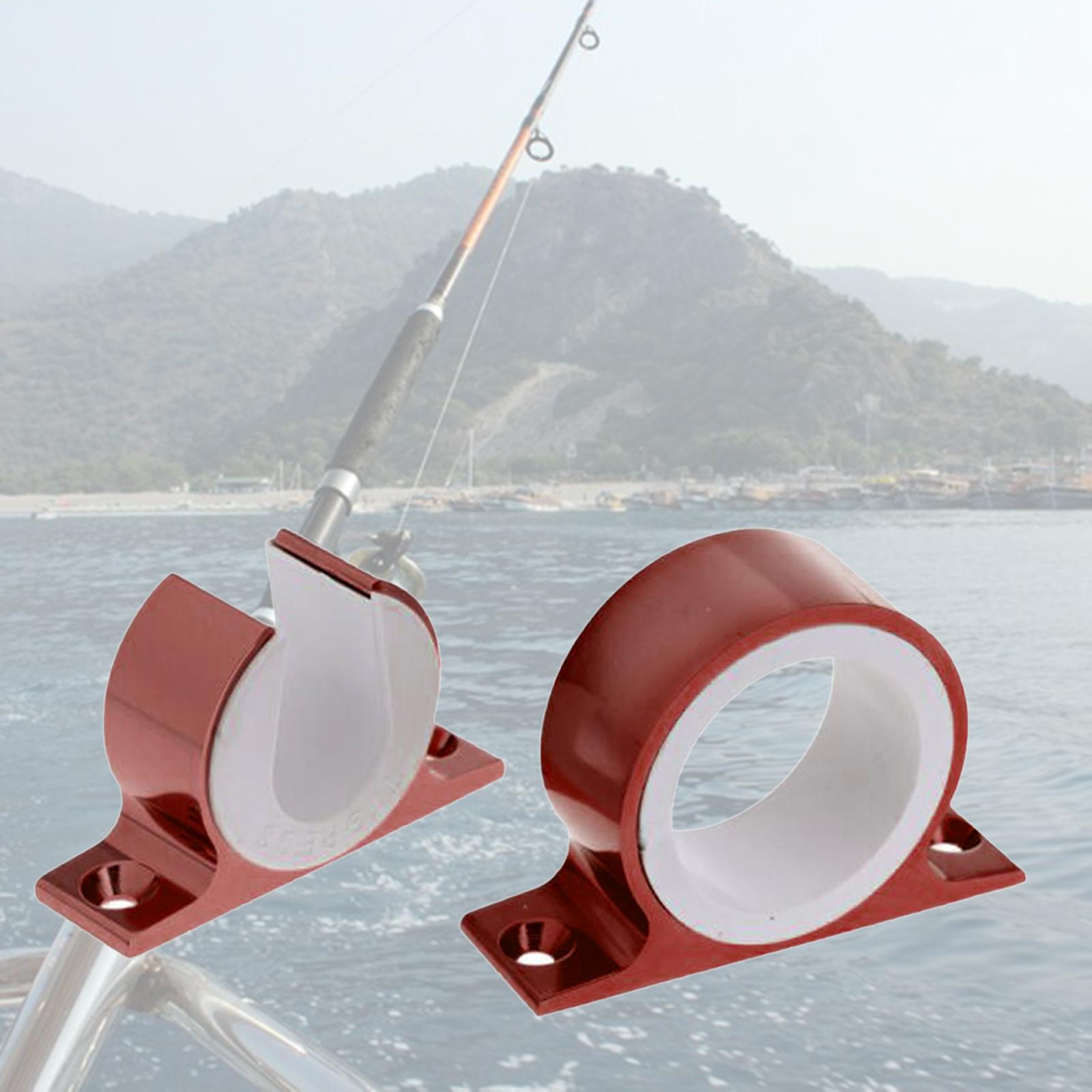 Fishing Rod Storage Hanger Clip Pole Holder Organizer for Kayak Car