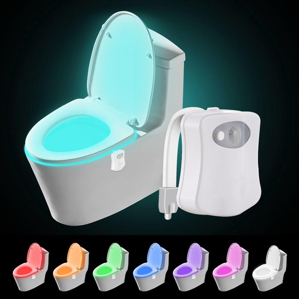 Đèn LED cảm biến chuyển động gắn toilet