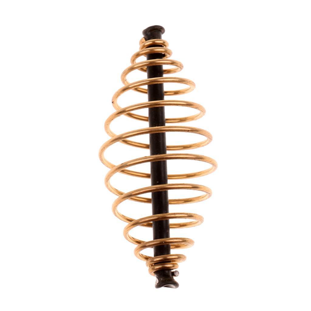 10pcs Carp Spring Inline Fishing Feeder Coarse Fishing Tackle Baits Cage