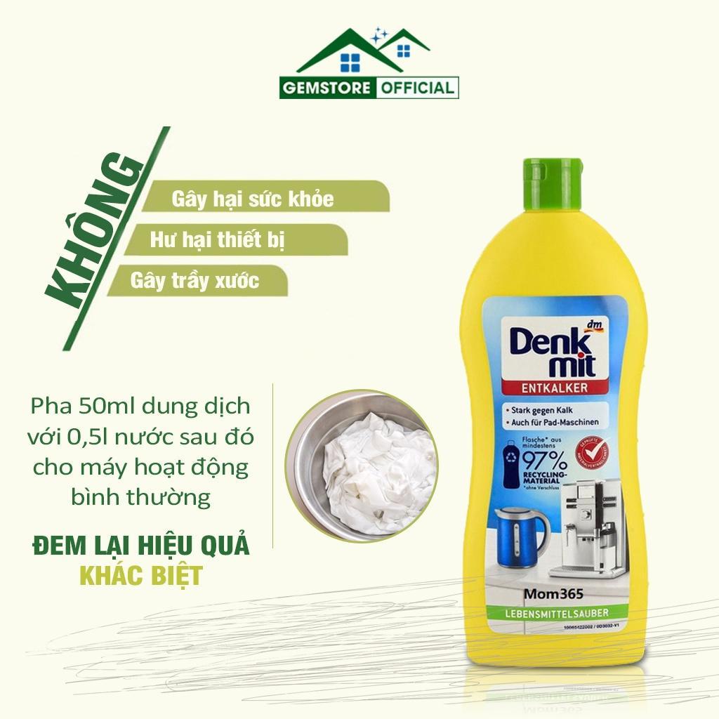 Dung Dịch Tẩy Cặn Canxi DENKMIT, Tẩy Cặn Canxi Bàn Là, Vách Kính, Ấm Siêu Tốc, Xoong Nồi, Hiệu Quả, 250ml, Nhập Đức