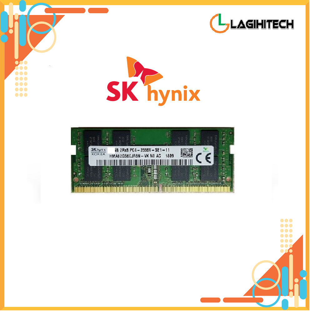 RAM Laptop Hynix 16GB DDR4 2666MHz SODIMM - Hàng Nhập Khẩu