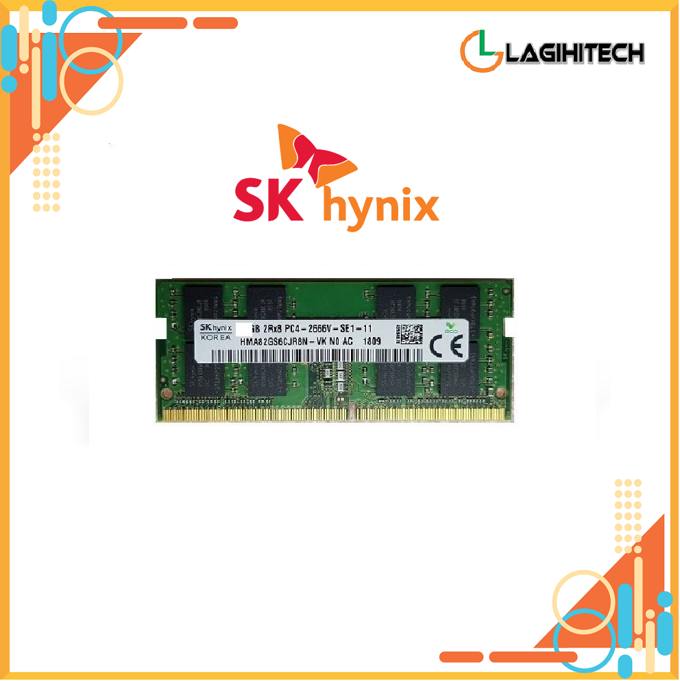 Ram Laptop Hynix 8Gb Ddr4 2666Mhz Sodimm - Hàng Nhập Khẩu