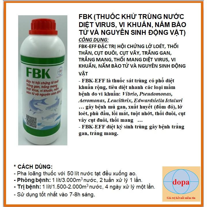 FBK-EFF KHỬ TRÙNG NGUỒN NƯỚC
