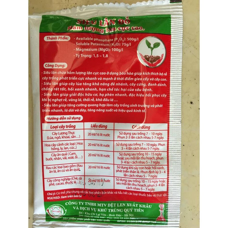Siêu lân đỏ- Ra rễ cực mạnh 20ml dùng hiệu quả cho lan, cây cảnh trồng chậu