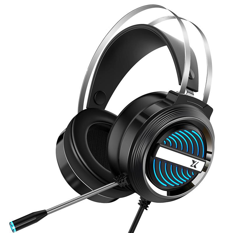 Nghề Nghiệp Tai Nghe Chuyên Game Có Mic Bass Sâu Trò Chơi Tai Nghe Có Micro Cho Máy Tính Game Thủ 7.1 USB Kênh Âm Thanh Vòm