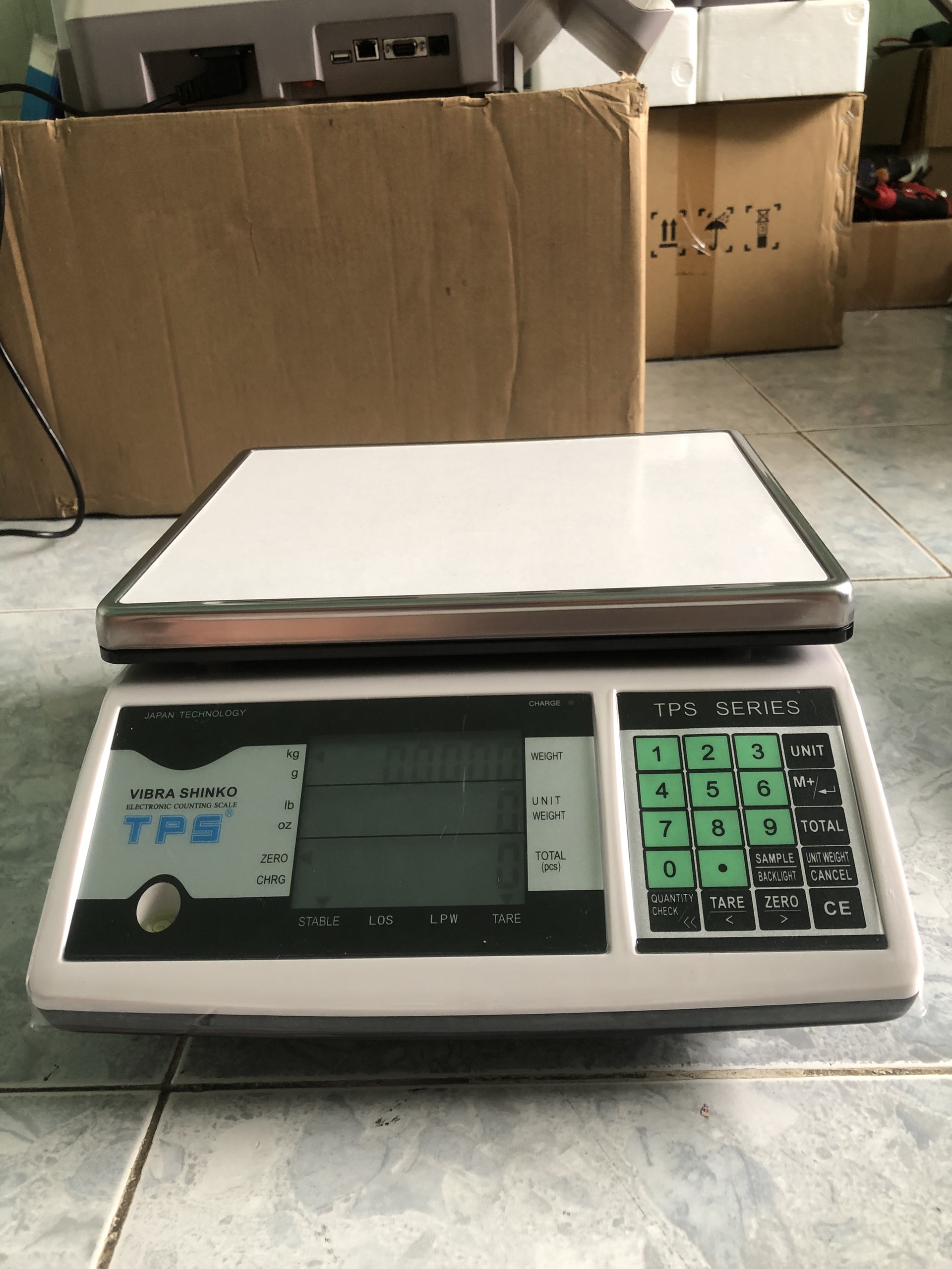 Cân Điện Tử VIBRA SHIKO TPS C 30 KG 1G