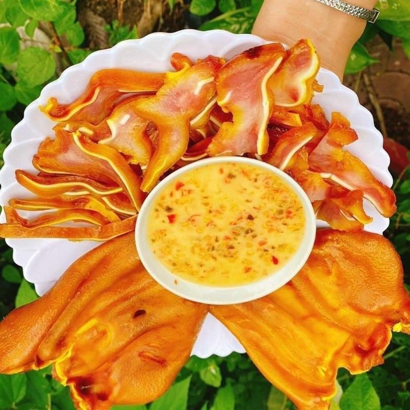 TAI HEO Ủ MUỐI - DAI GIÒN SẦN SẬT, Vĩ 500gr