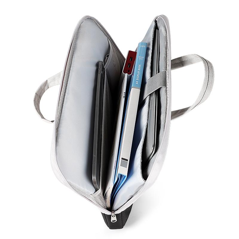 Di Động Chống Nước Laptop Xách Tay Nữ Tay 13.3 14 15 15.6 Inch Cho Máy Tính Macbook Pro PC Túi HP Acer Xiaomi ASUS Lenovo