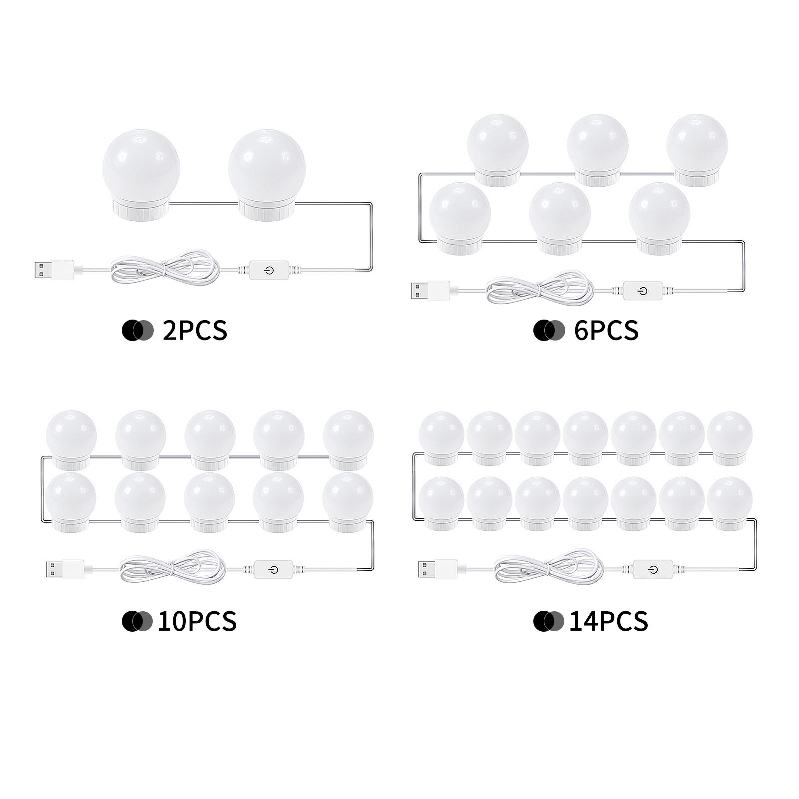 Đèn Gương Trang Điểm Led Điều Khiển Cảm Biến Thông Minh