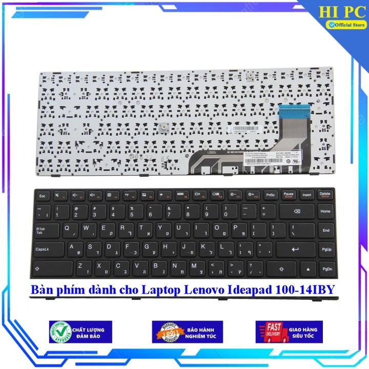 Bàn phím dành cho Laptop Lenovo Ideapad 100-14IBY  - Hàng Nhập Khẩu