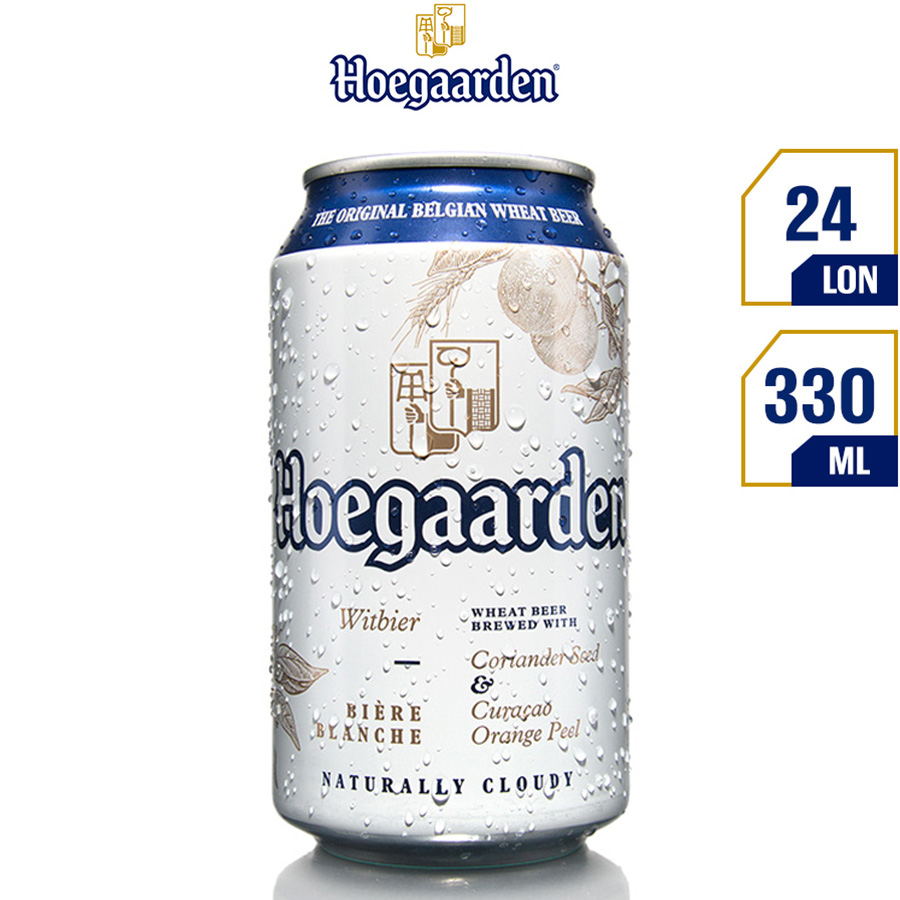 Thùng 24 Lon Bia Hoegaarden