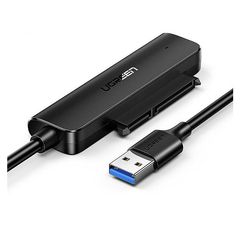 Cáp chuyển đổi USB-A USB-C to SATA 3.0 2.5inch Ugreen CM321- hàng chính hãng