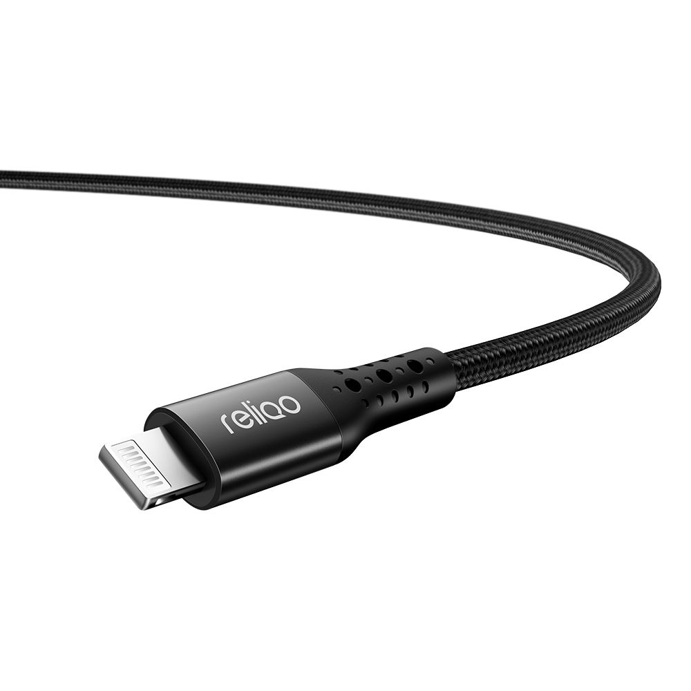 Dây Cáp Truyền Dữ Liệu Sạc Nhanh Reliqo RCA-705 PD18W 1.2m USB - Type C To Lightning Chuẩn MFi Cho IPhone/Ipad/Ipod - Hàng Chính Hãng