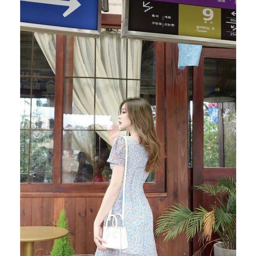 Đầm Hoa Nhí Basic Đơn Giản, Nhẹ Nhàng, Xinh Xắn