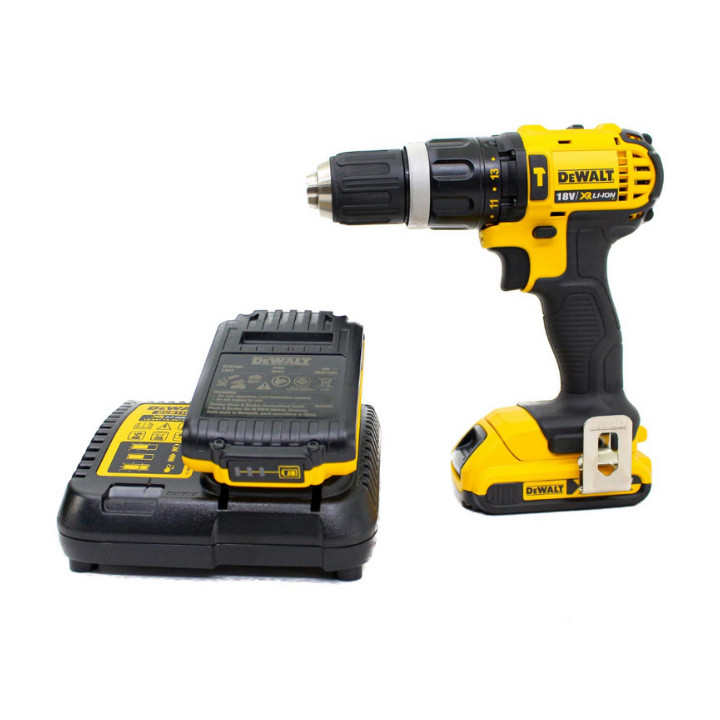 Combo Máy khoan cầm tay Dewalt DCD785D2-B1 18V và Mũi khoan sắt Stanley STA50089B10 6.5MM HSS